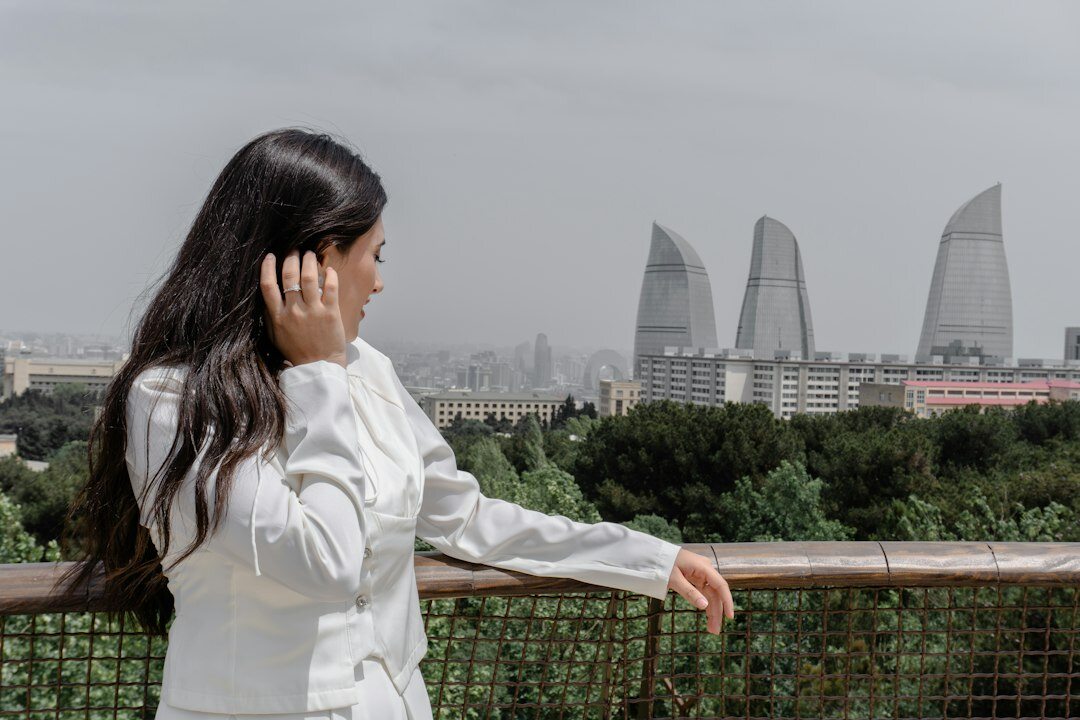 Turkish woman crisis communication consultant portrait